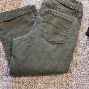 Olive Green Men's Jeans